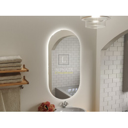 Зеркало в ванную с подсветкой Бикардо